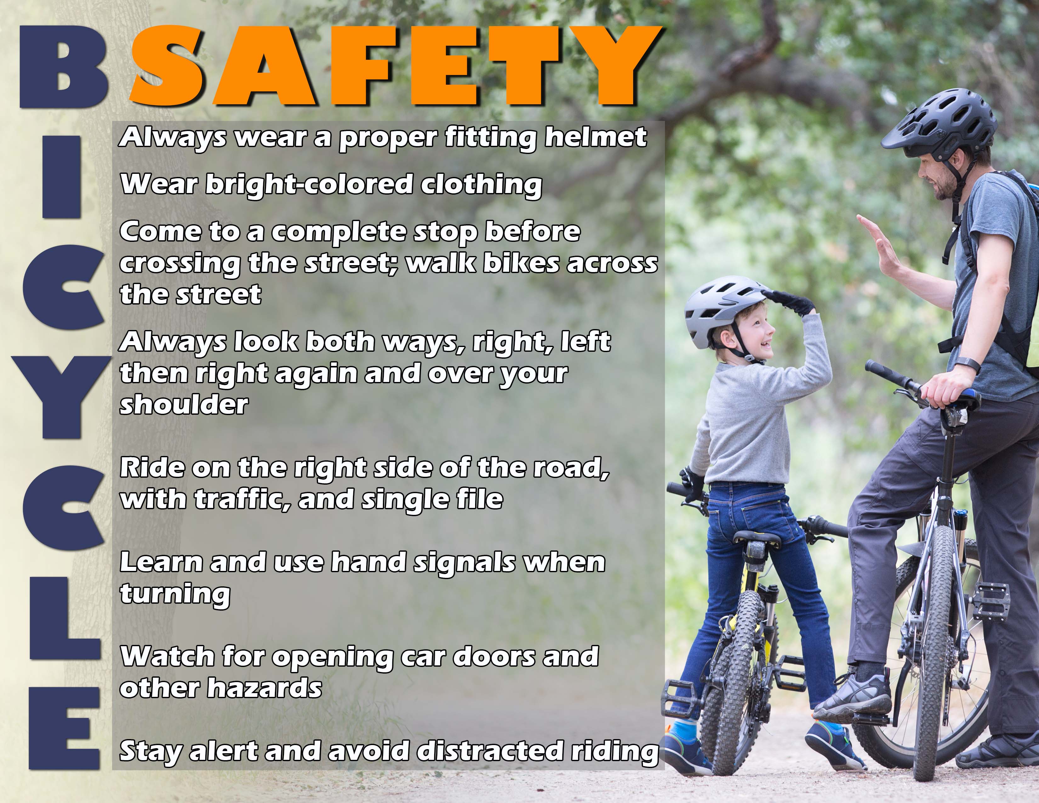 Bike Safety Poster